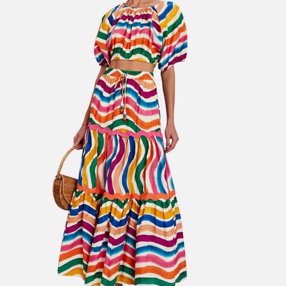 Farm Rio Dancing Stripes Set - Picture 2 of 7